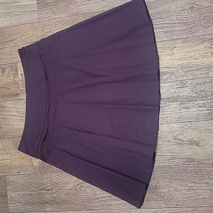 Daisy Fuentes Moda purple pleated skirt 8